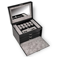 Mala (sem gavetas) VARIO vario / preto (pele)