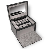 Mala (sem gavetas) VARIO vario / preto (pele)