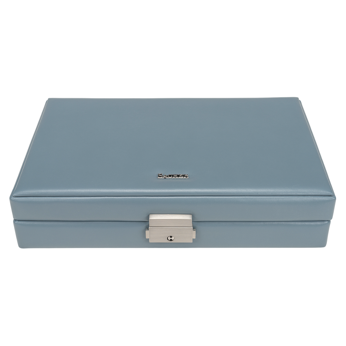 Ring case pastel / light blue (leather)