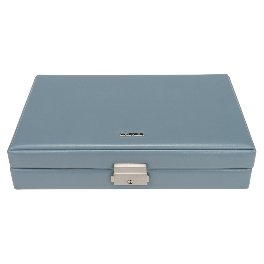 Ring case pastel / light blue (leather)