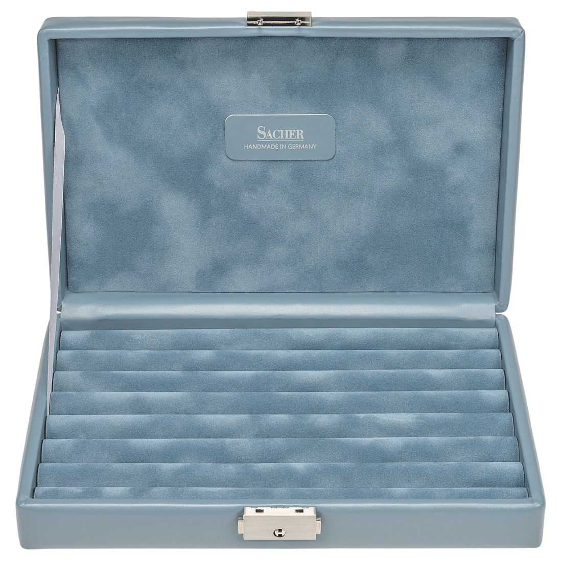 Ring case pastel / light blue (leather)