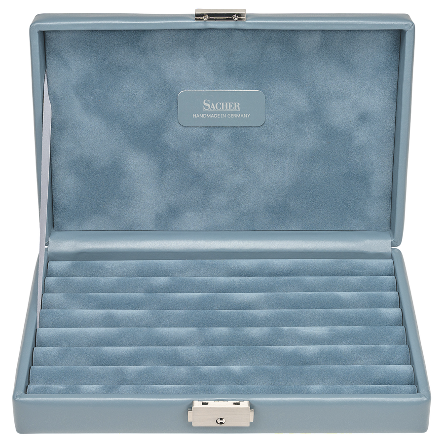 Ring case pastel / light blue (leather)