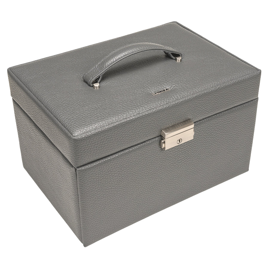 Jewelry box Karen granello / grey (full cowhide)