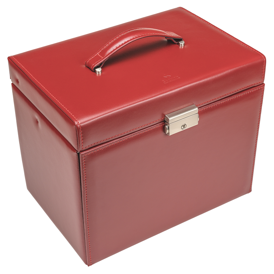 Nancy jewelry box amadora / red (leather)