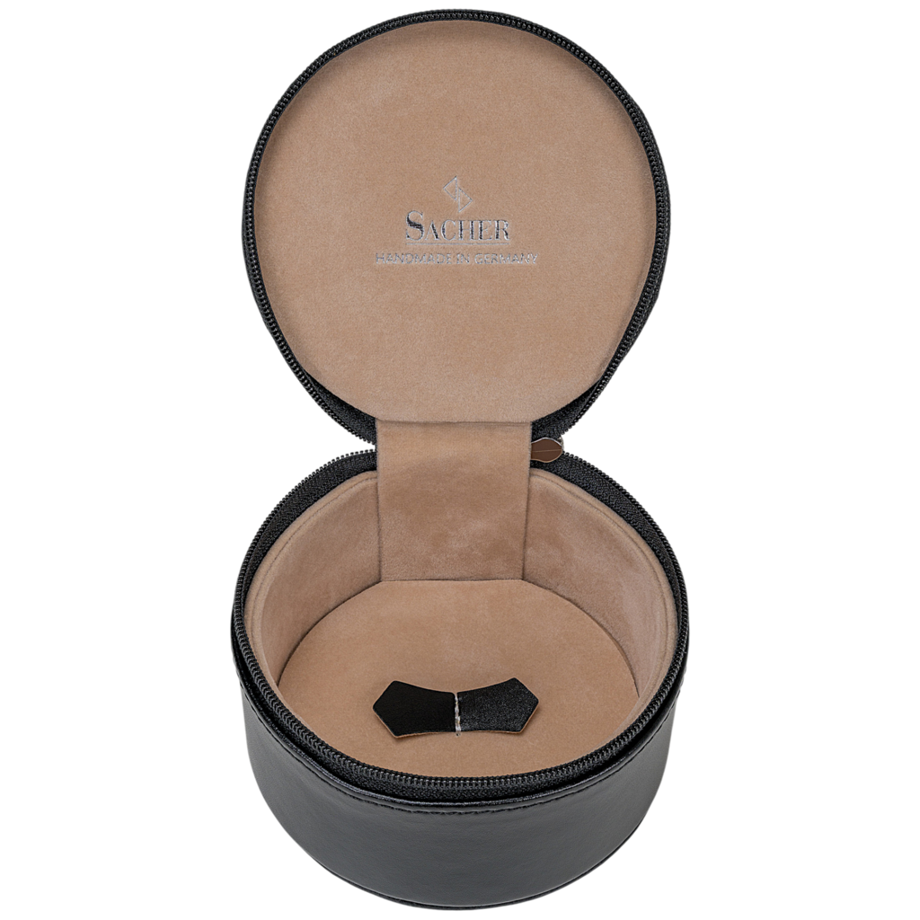 Schmuckbox Betsy new classic / schwarz (Leder)