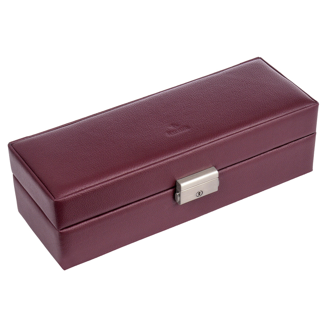 case for 6 watches florage / bordeaux (cowhide leather)