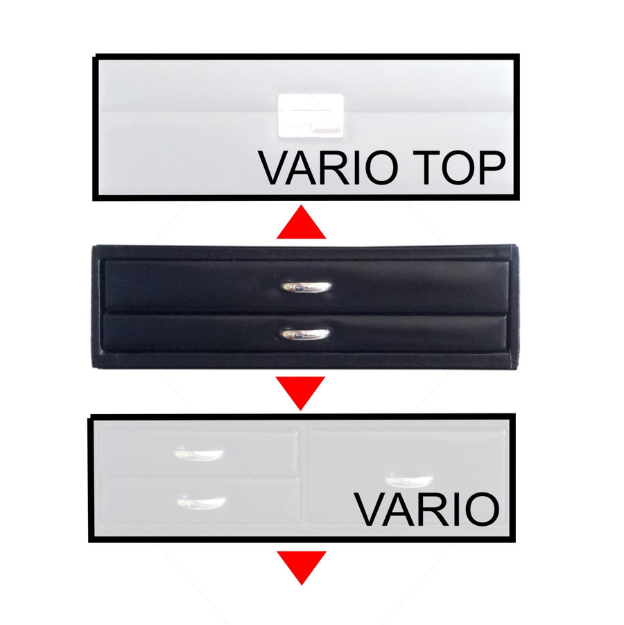 Módulo standard VARIO vario / preto (pele)