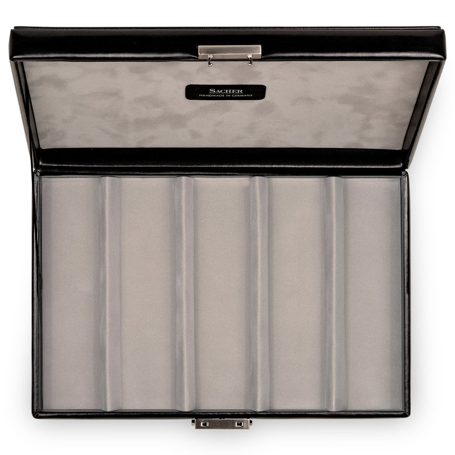 Estojo para pulseiras, colares de pérolas, etc. VARIO CASO vario caso / preto (pele)