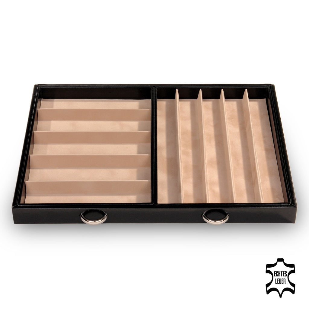 Jewelry chest Grand VARIO vario / black (leather)