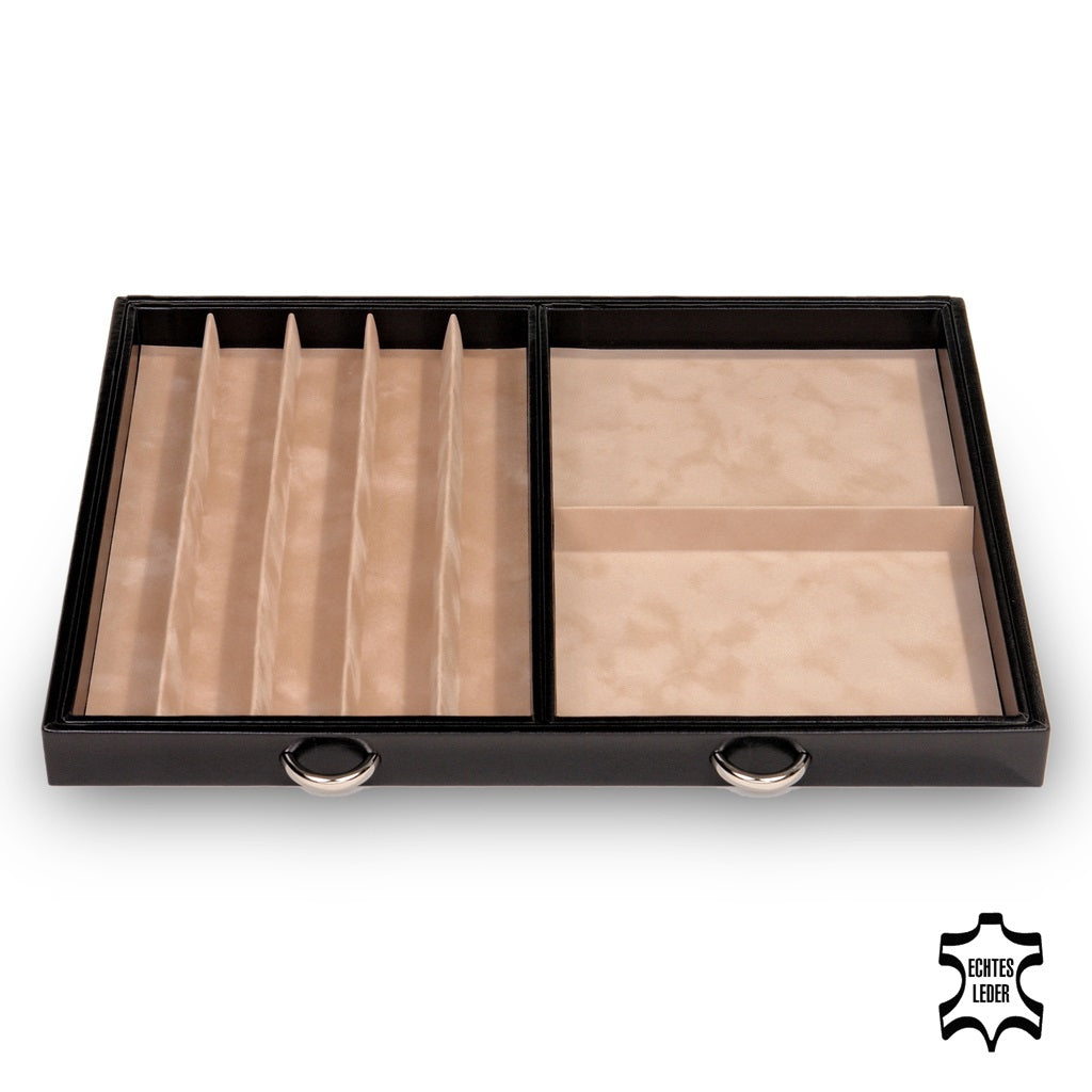 Jewelry chest Grand VARIO vario / black (leather)