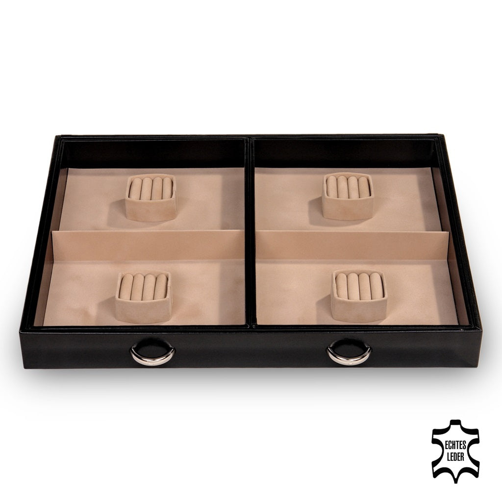 Jewelry chest Grand VARIO vario / black (leather)